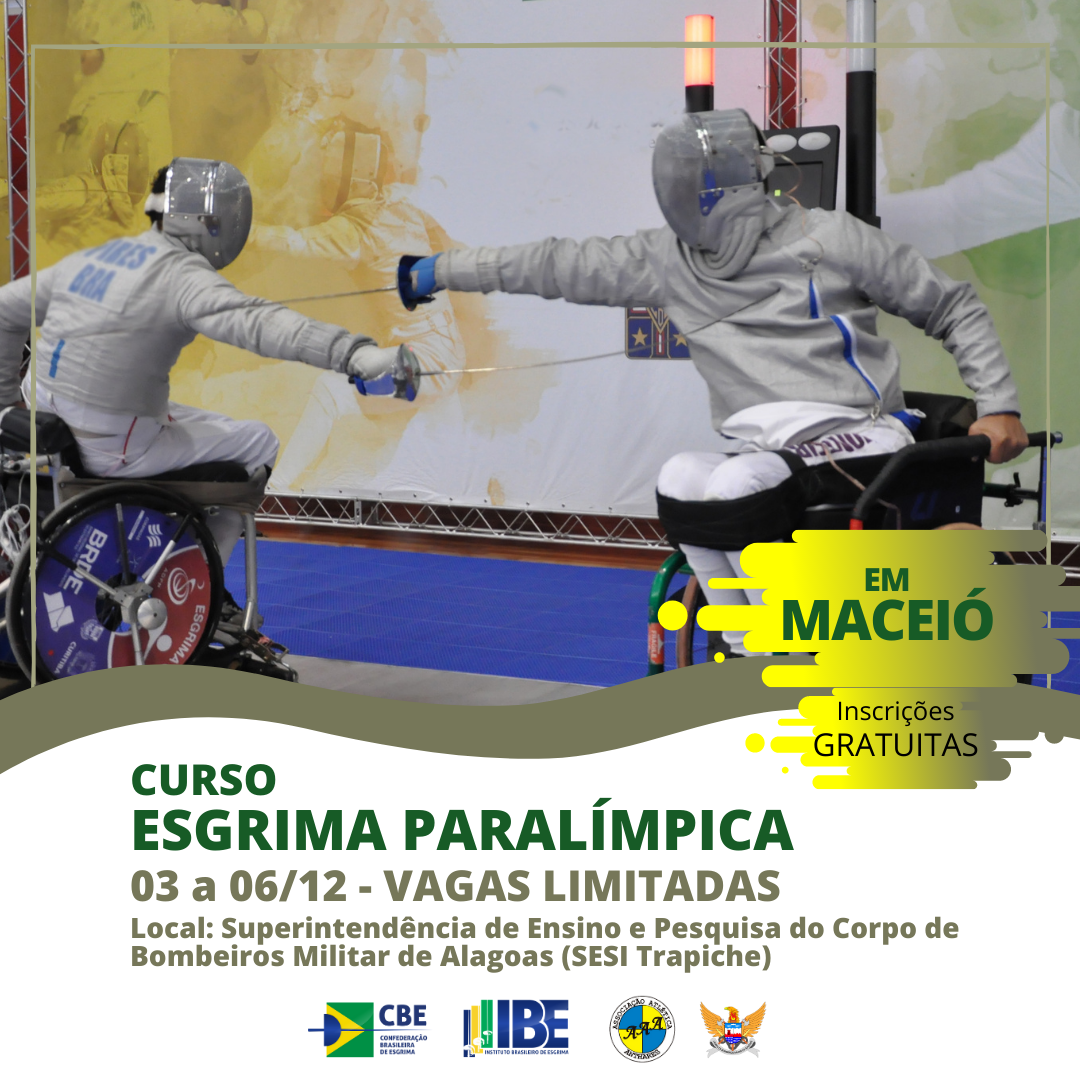 Curso de Esgrima Paralímpica – Maceió