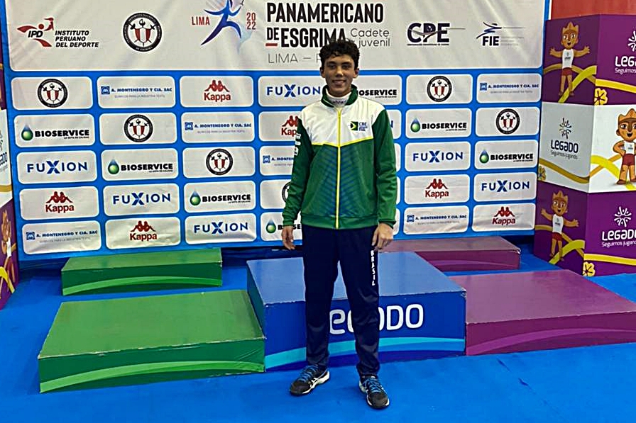 Eduardo Gonçalves fica a dois pontos de garantir mais uma medalha no Pan-Americano Cadete e Juvenil