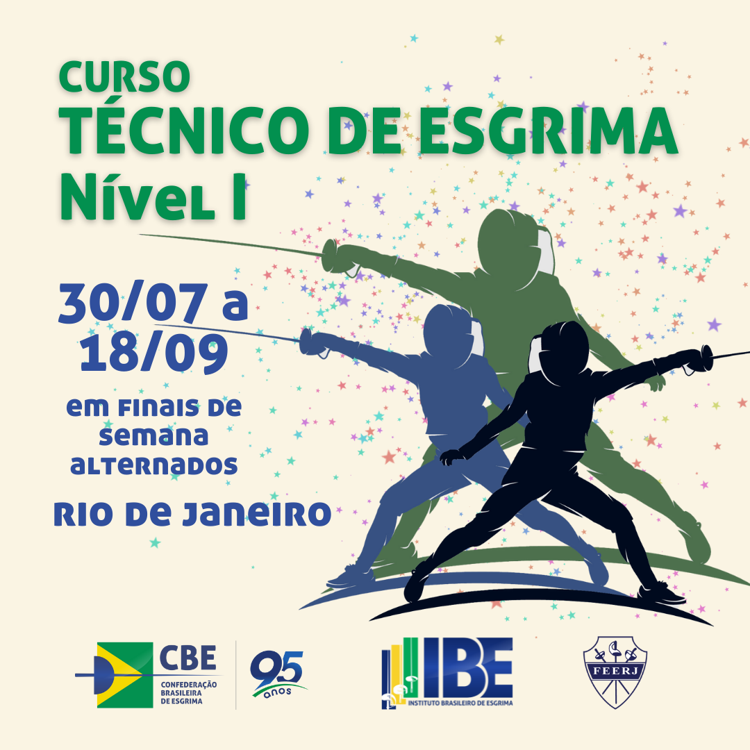 EDITAL Nº 03 /2022 -Curso de Formação de Técnico de Esgrima Nível I – Rio de Janeiro