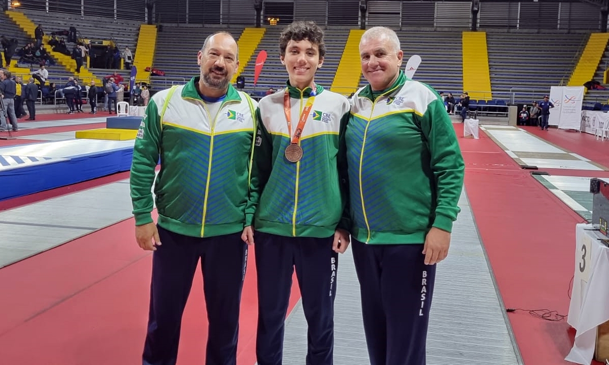 Eduardo Gonçalves conquista a primeira medalha do Brasil no Campeonato Pan-Americano Cadete e Juvenil