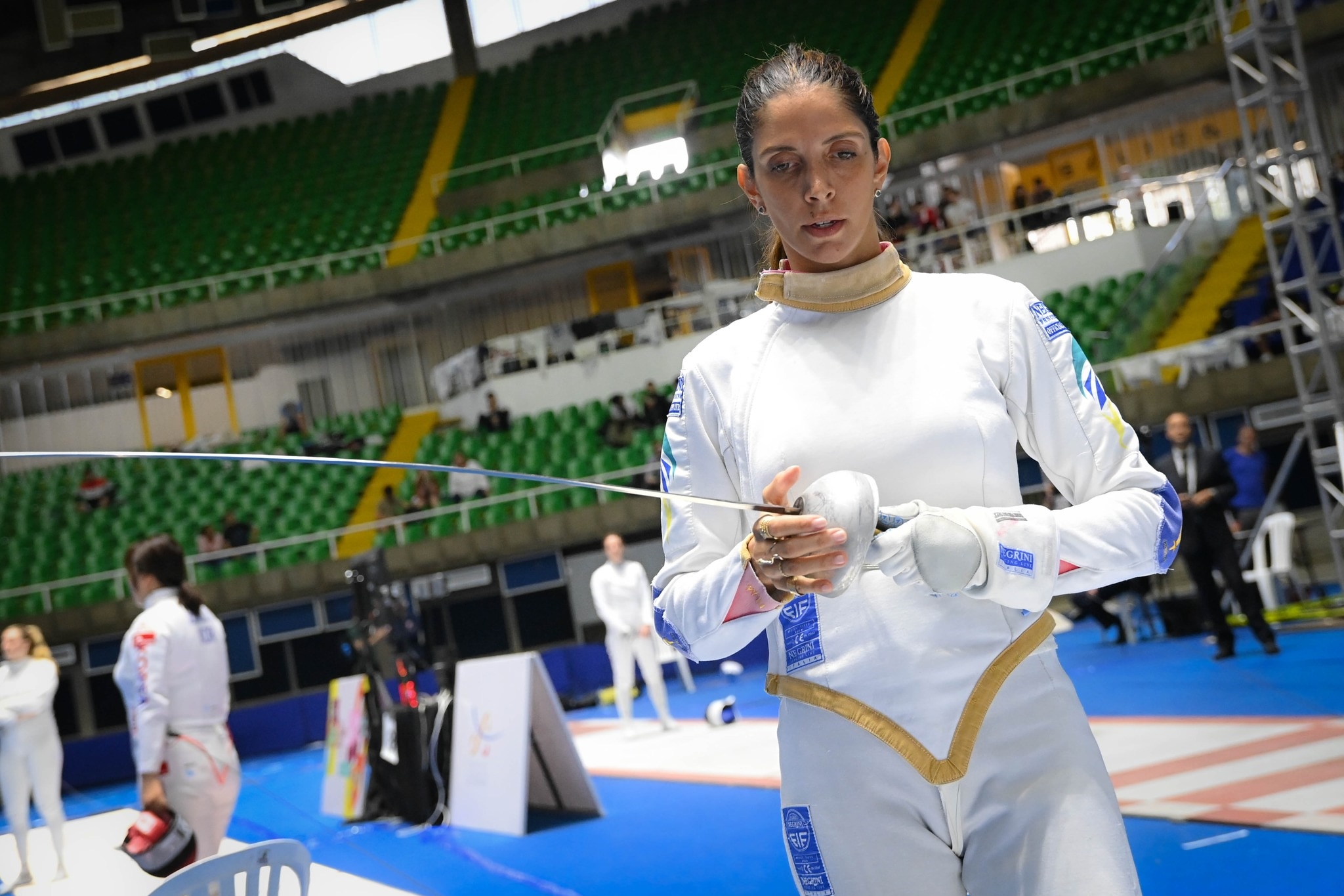 Nathalie Moellhausen ficou próxima de mais uma medalha, desta vez na Copa do Mundo de Fujairah