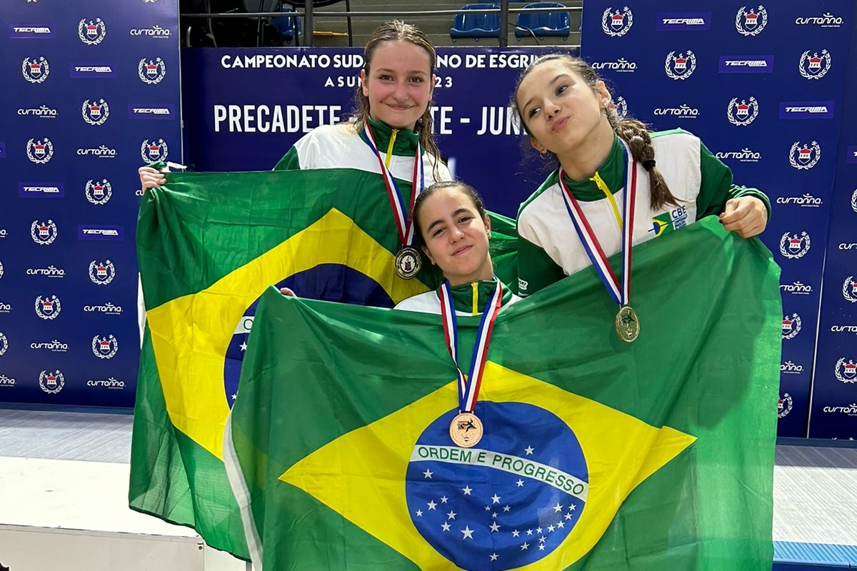 Brasil inicia o Campeonato Sul-Americano Pré-Cadete, Cadete e Juvenil conquistando oito medalhas