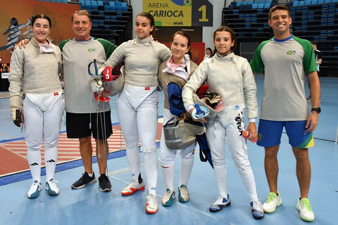 No encerramento do Campeonato Pan-Americano Cadete e Juvenil, Brasil fica perto de mais um pódio no sabre