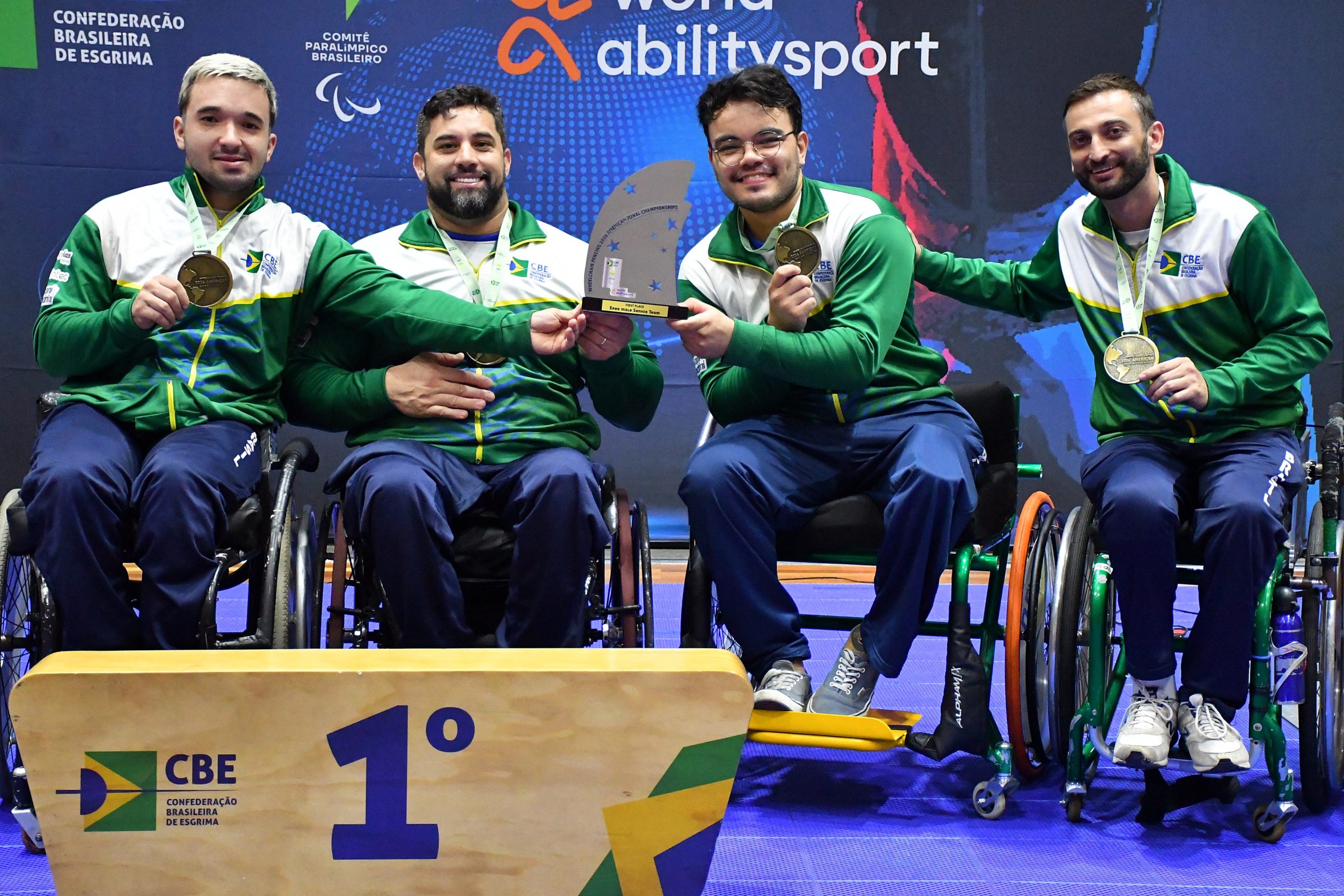 Esquadrões de ouro: Brasil encerra Campeonato Regional das Américas unificando títulos masculinos por equipes