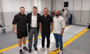 Sala de esgrima é inaugurada no Velódromo Olímpico do Rio de Janeiro