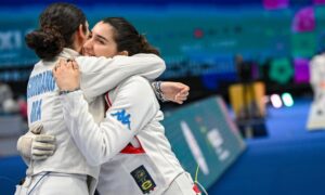 Ginevra Giordano alcançou em Wuxi o seu melhor resultado em Campeonatos Mundiais (Augusto Bizzi/Eva Pavia Gomez/Luca Pagliaricci/FIE)