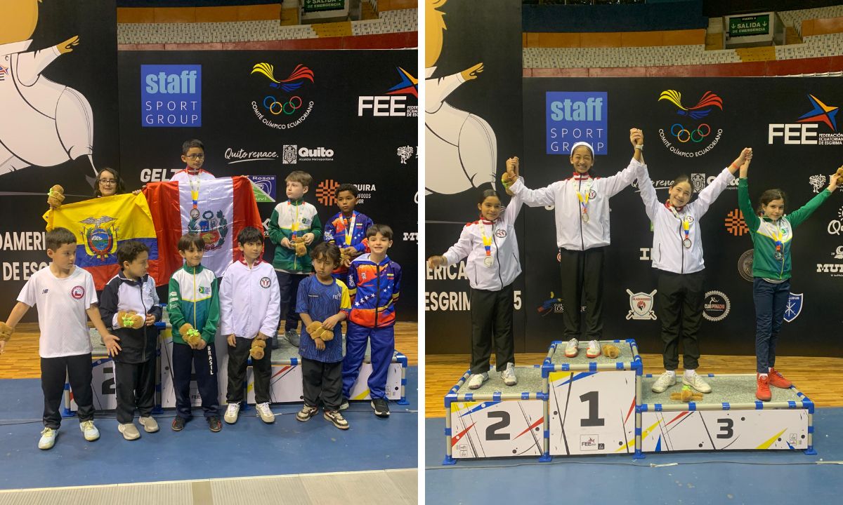 Brasil conquista dois bronzes na manhã do segundo dia do Sul-Americano Infantil