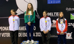 Com ouro de Anne Driesen, Brasil chega a 25 medalhas no Sul-Americano Infantil