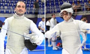 Guilherme Toldo e Paulo Morais avançam para o quadro principal do florete masculino no Mundial de esgrima