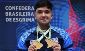 Kevin Damasceno é o destaque do primeiro dia do Campeonato Brasileiro de Paraesgrima