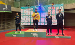 Erico Patto - medalha de bronze no Sul-Americano sub-23