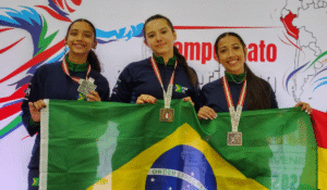 Sul Americano, Esgrima, Brasil, Peru