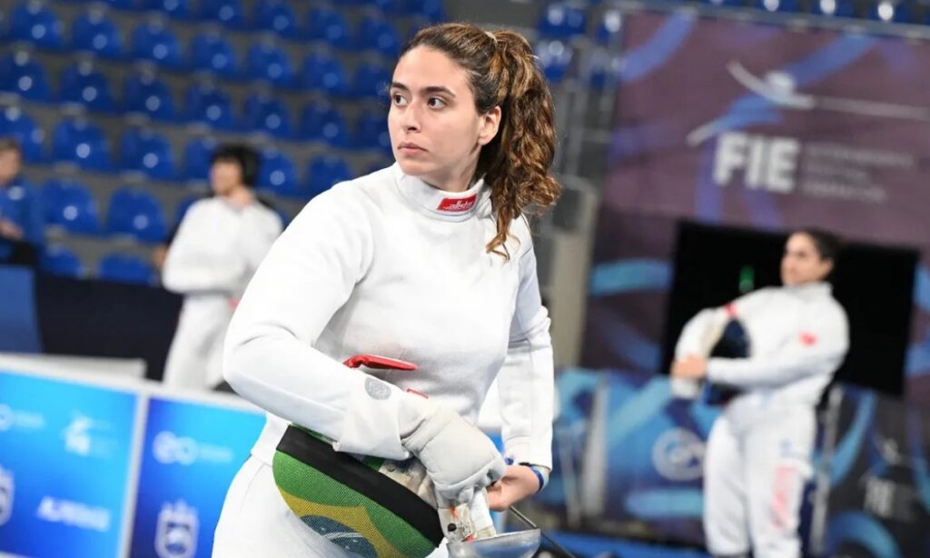 Victoria Vizeu, oitava na espada em satélite de Dublin