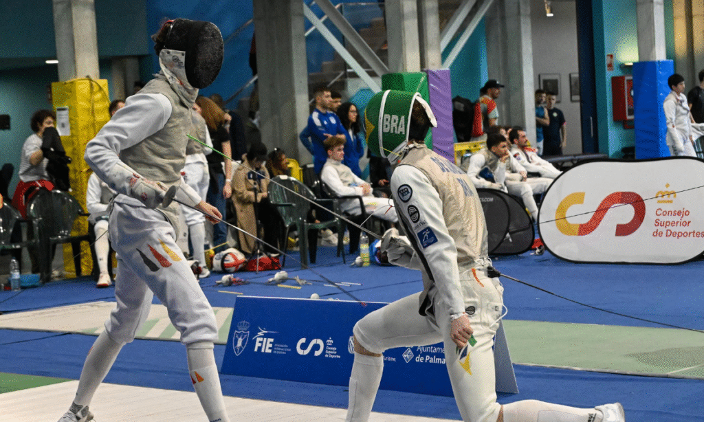 Dominic de Almeida em ação na Copa do Mundo