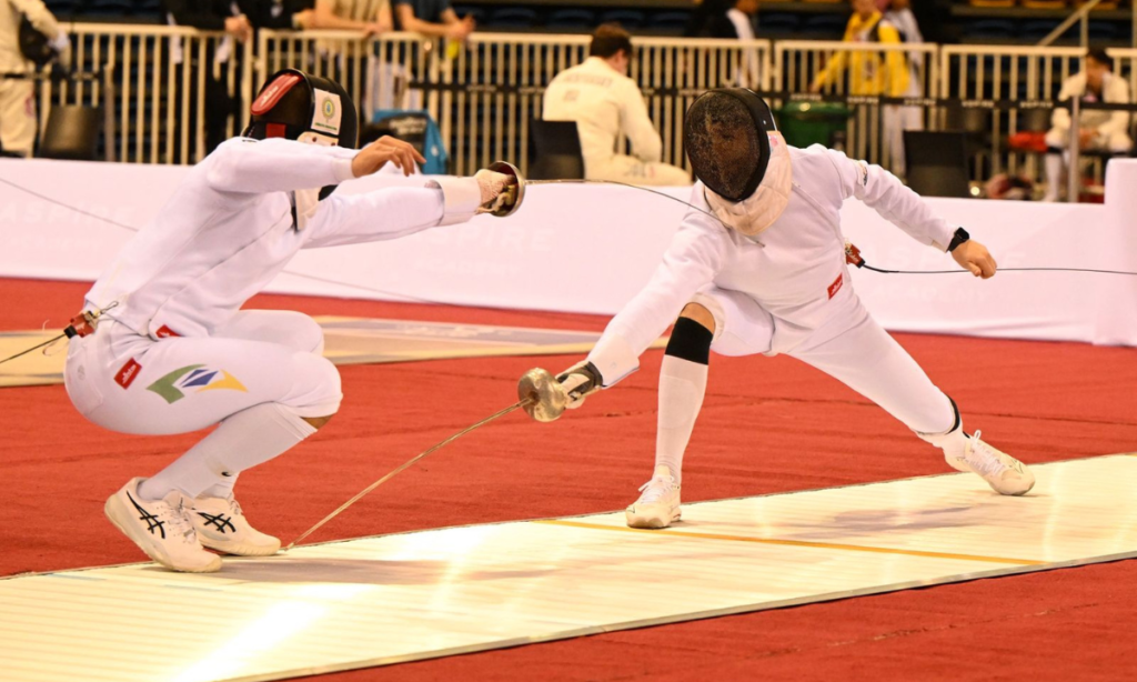Alexandre camargo em ação no grand prix do Catar