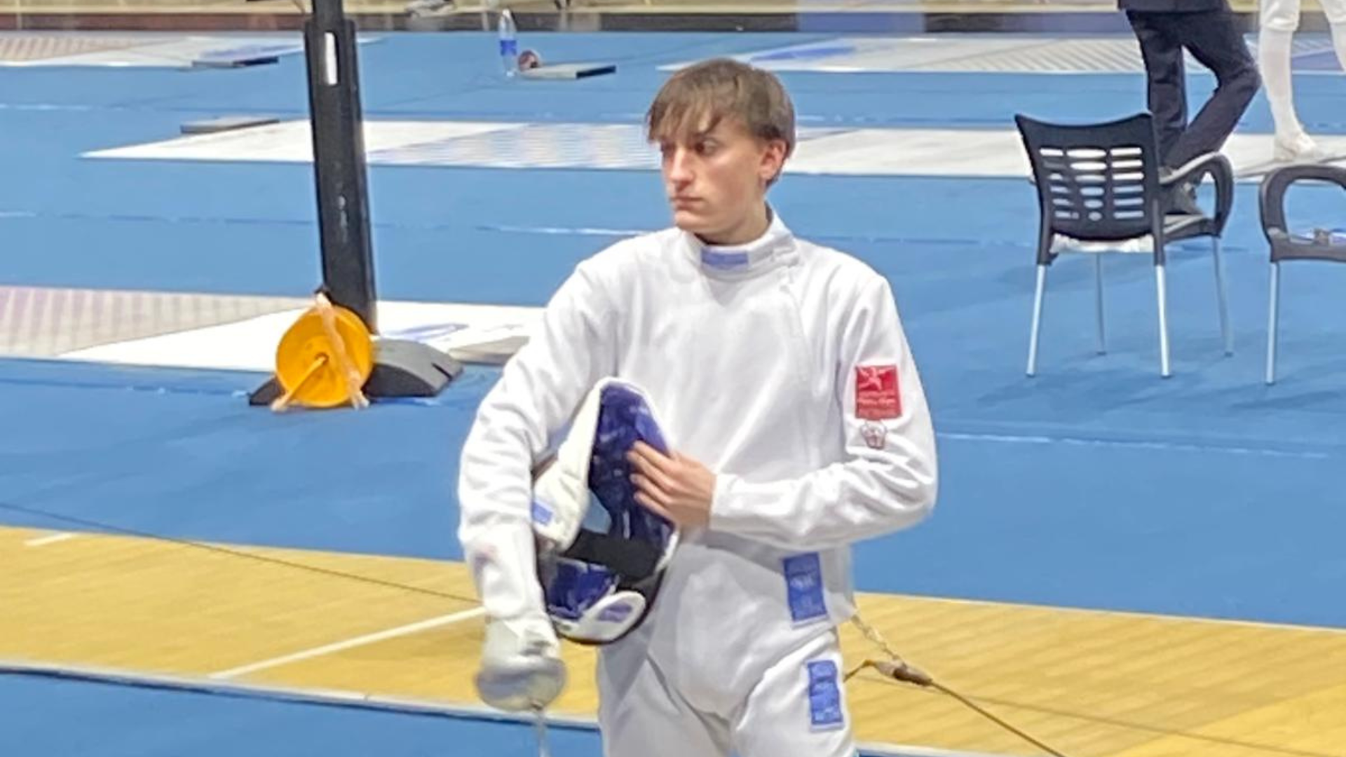 Elia Pietro Galli esgrima Etapa de Manama da Copa do Mundo Cadete e Juvenil de espada