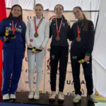 Valentina Basso conquista bronze na Copa do Mundo Cadete de Florete em San Jose