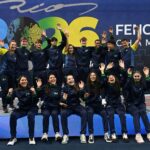 Representantes da espada do Brasil