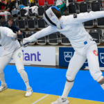 Alexandre Camargo na Copa do mundo de espada na Suíça
