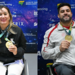 Segundo dia do Brasileiro de Paraesgrima em Curitiba consagra Rudineia Mânica e Jovane Guissone - Foto: CBE