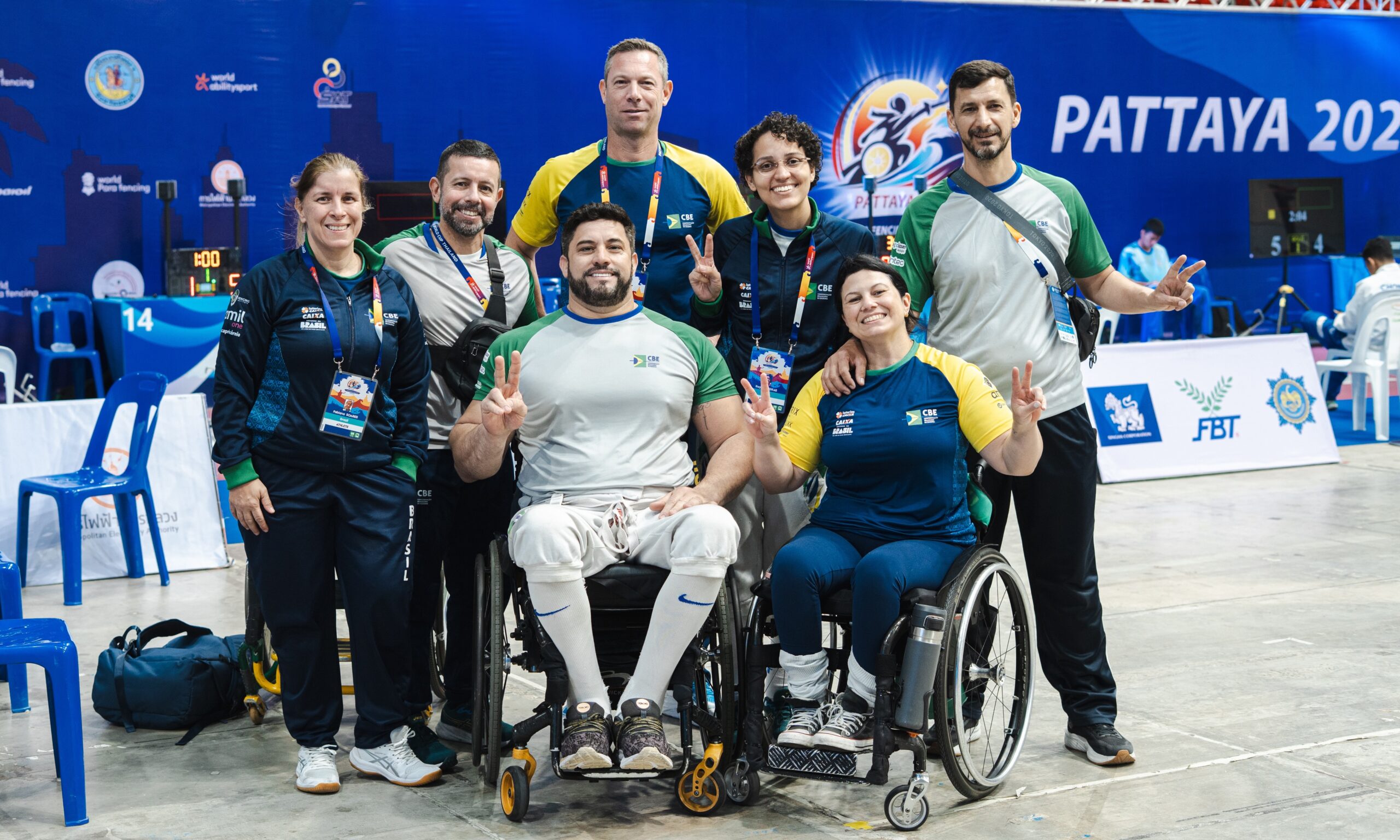 Integrantes da delegação brasileira na Copa do Mundo de Chon Buri (Foto: SPADT Thailand)