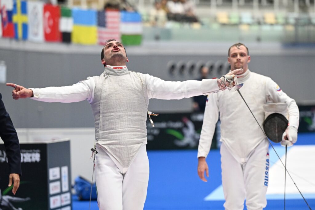 Guilherme Toldo, bronze na etapa de Takamatsu da Copa do Mundo de florete